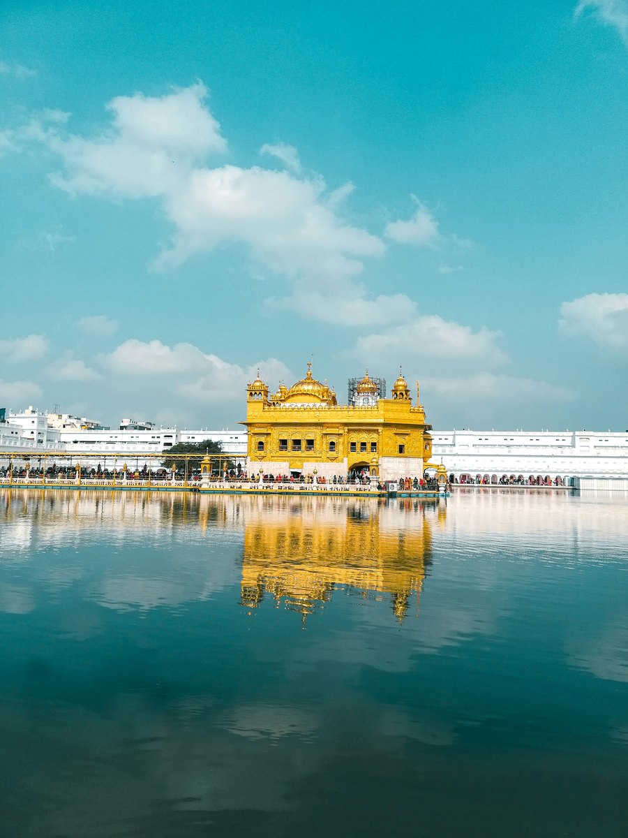 Vista del Templo Dorado en Amritsar, Punjab