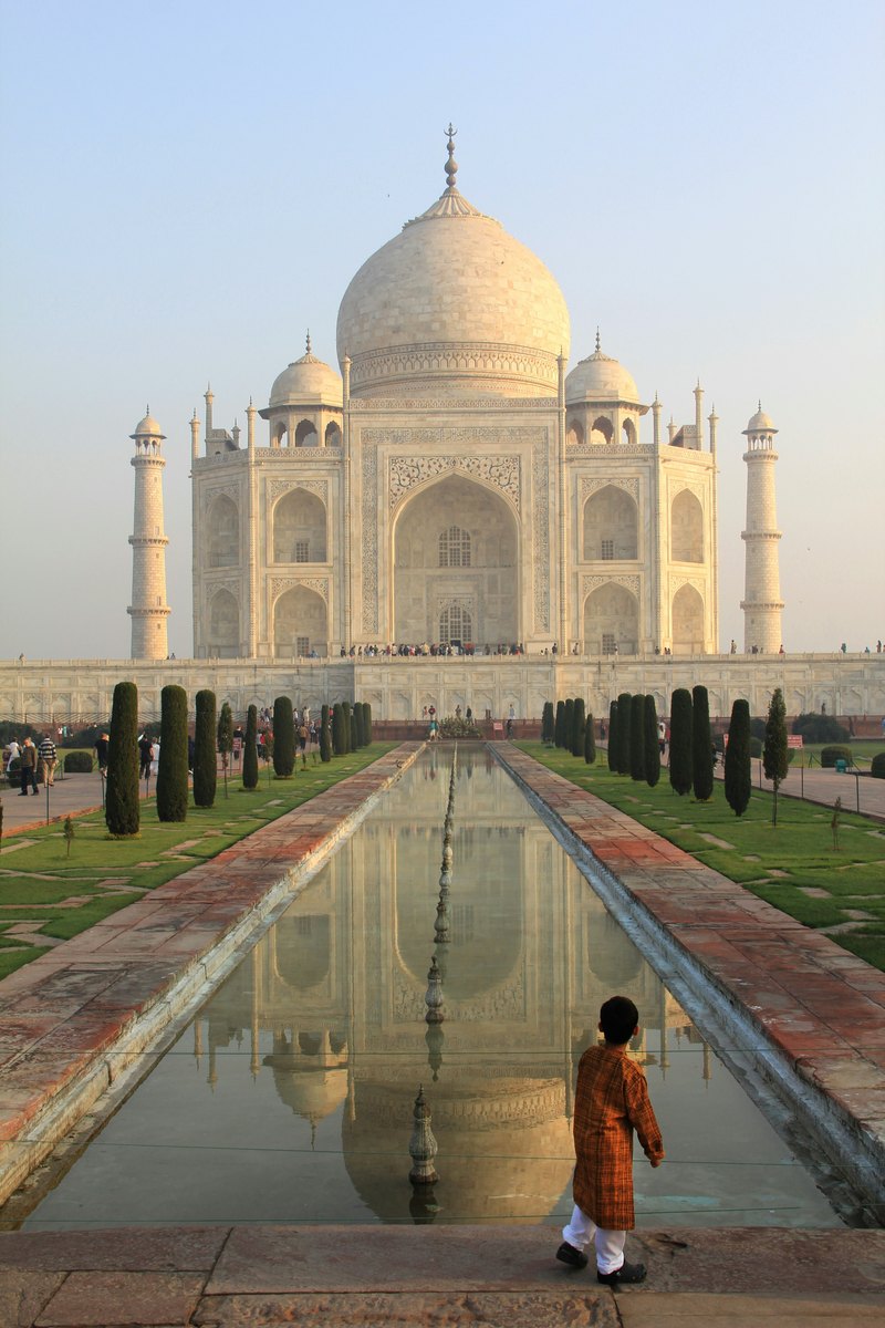 Taj Mahal en Agra, India